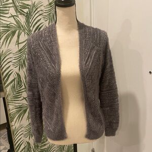 LC Lauren Conrad Charcoal Cardigan